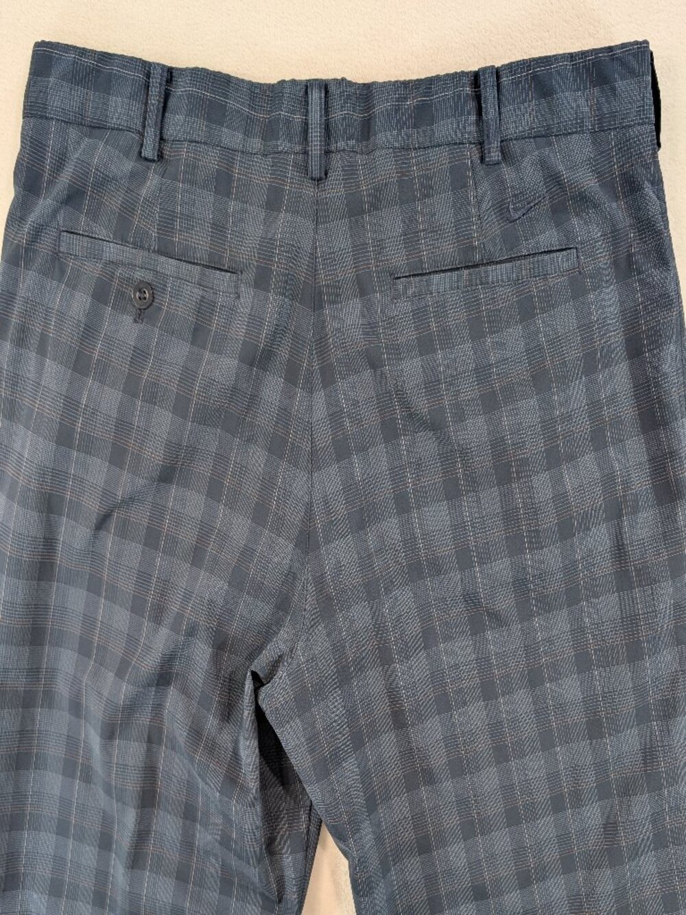 Nike Golf Pants Dri-FIT Navy Blue Plaid Straight Leg Mens 36x36‎ | BUNDLE - Picture 5 of 10